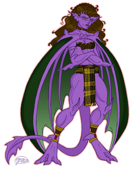 Gargoyles OC: Thistle