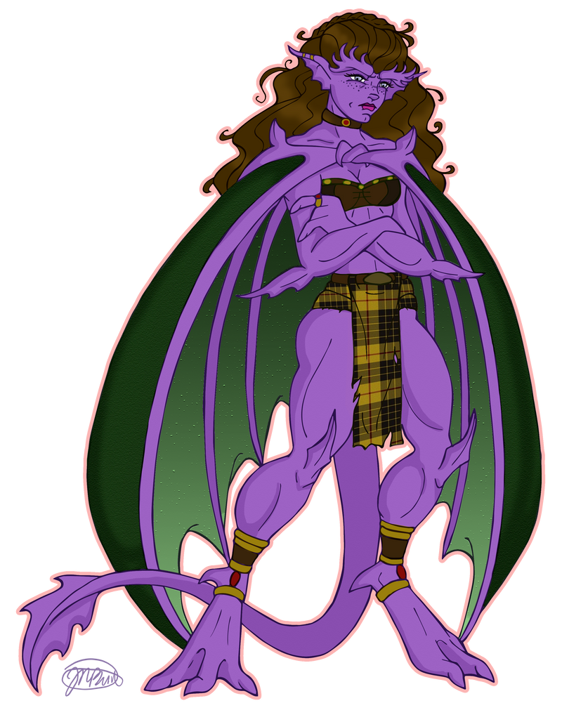 Gargoyles OC: Thistle