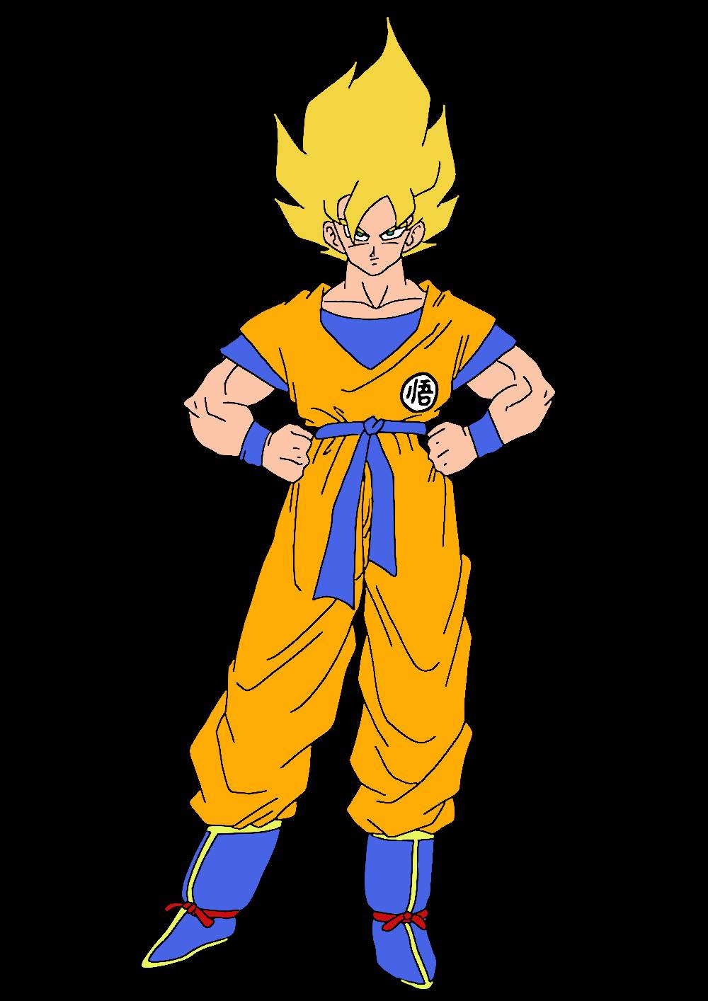 Namek Dc Goku - Namek Saga - Super Saiyan by zenersring on DeviantArt