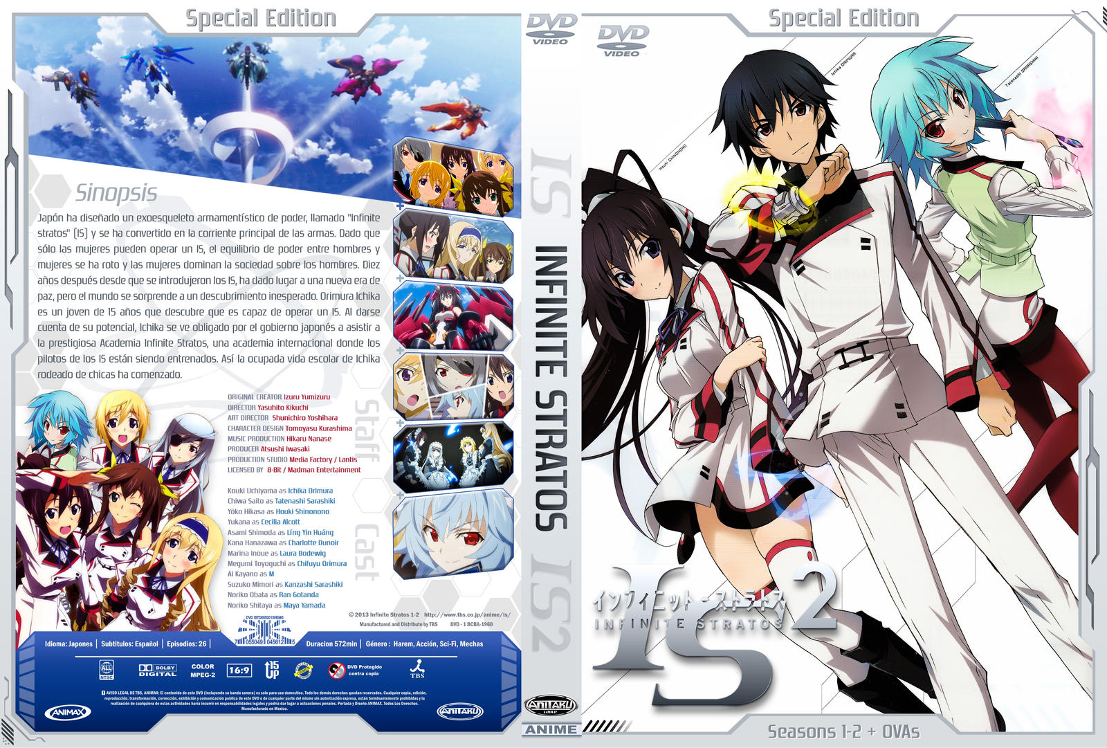 Infinite Stratos Complete Collection (DVD) 