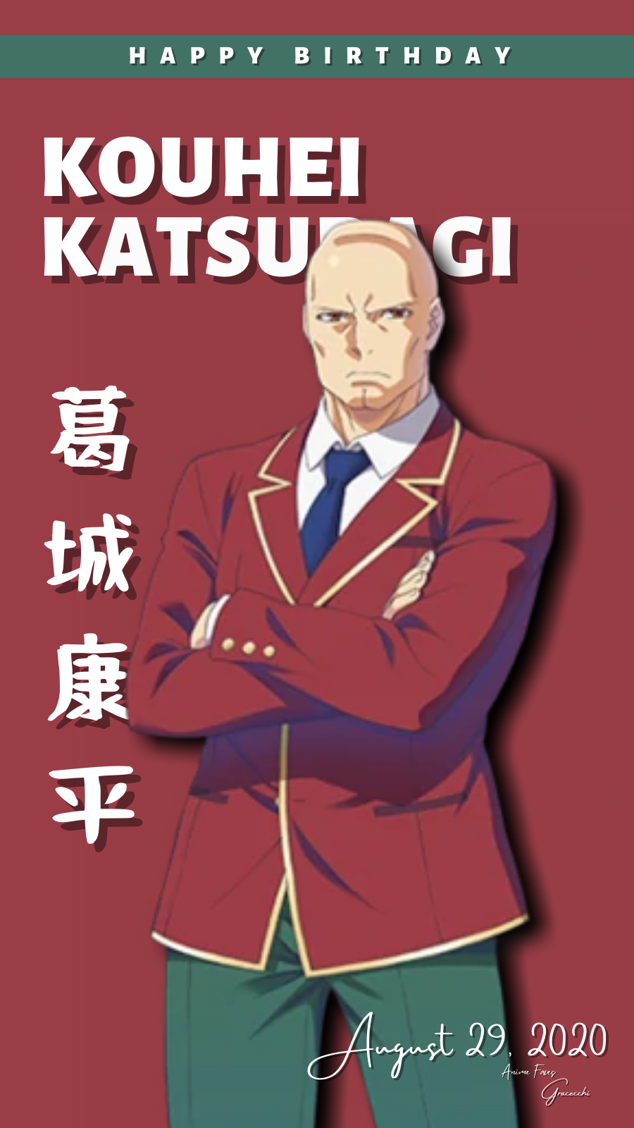 Happy Birthday Kouhei Katsuragi By Ladymatter On Deviantart