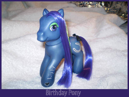 Birthday Horseshoe Pony