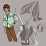 Ben 10 sketches