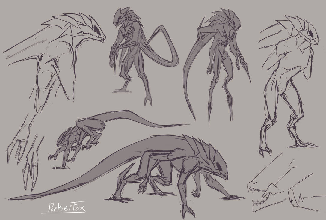 Creature Design by Parker-Fox on DeviantArt