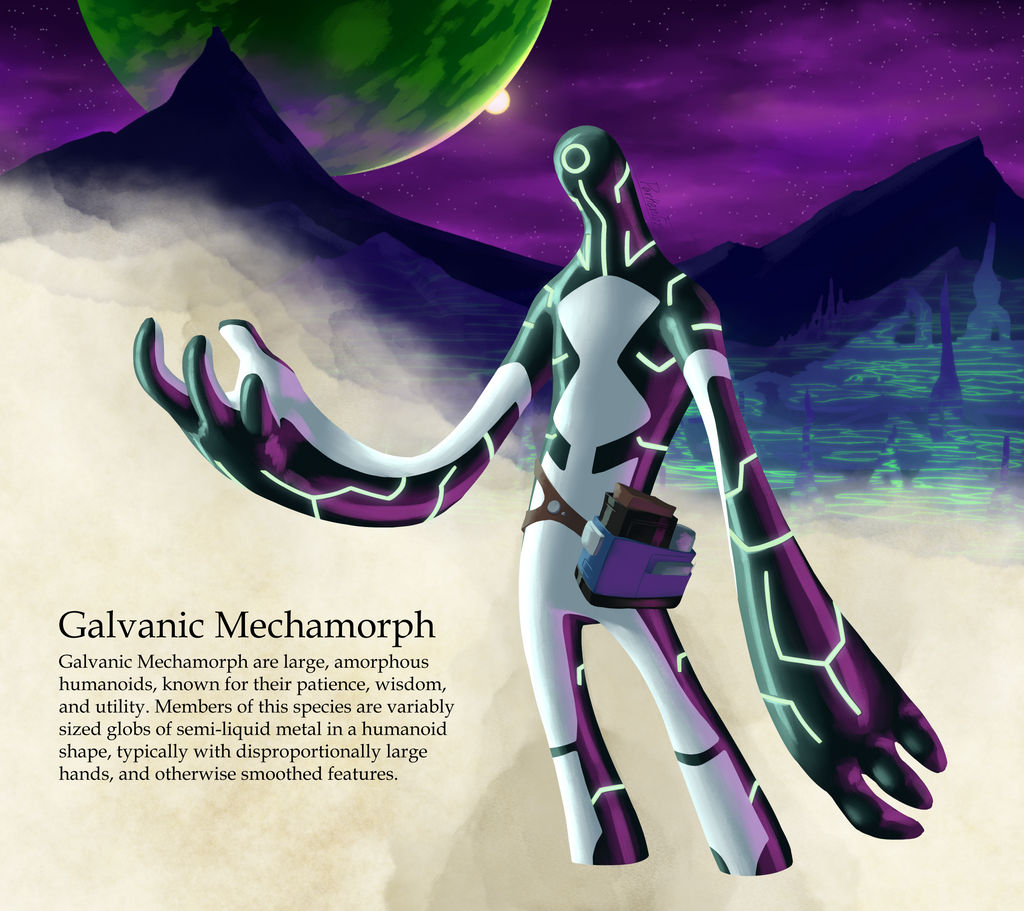 Ben 10 dnd race - Galvanic Mechamorph by Parker-Fox on DeviantArt