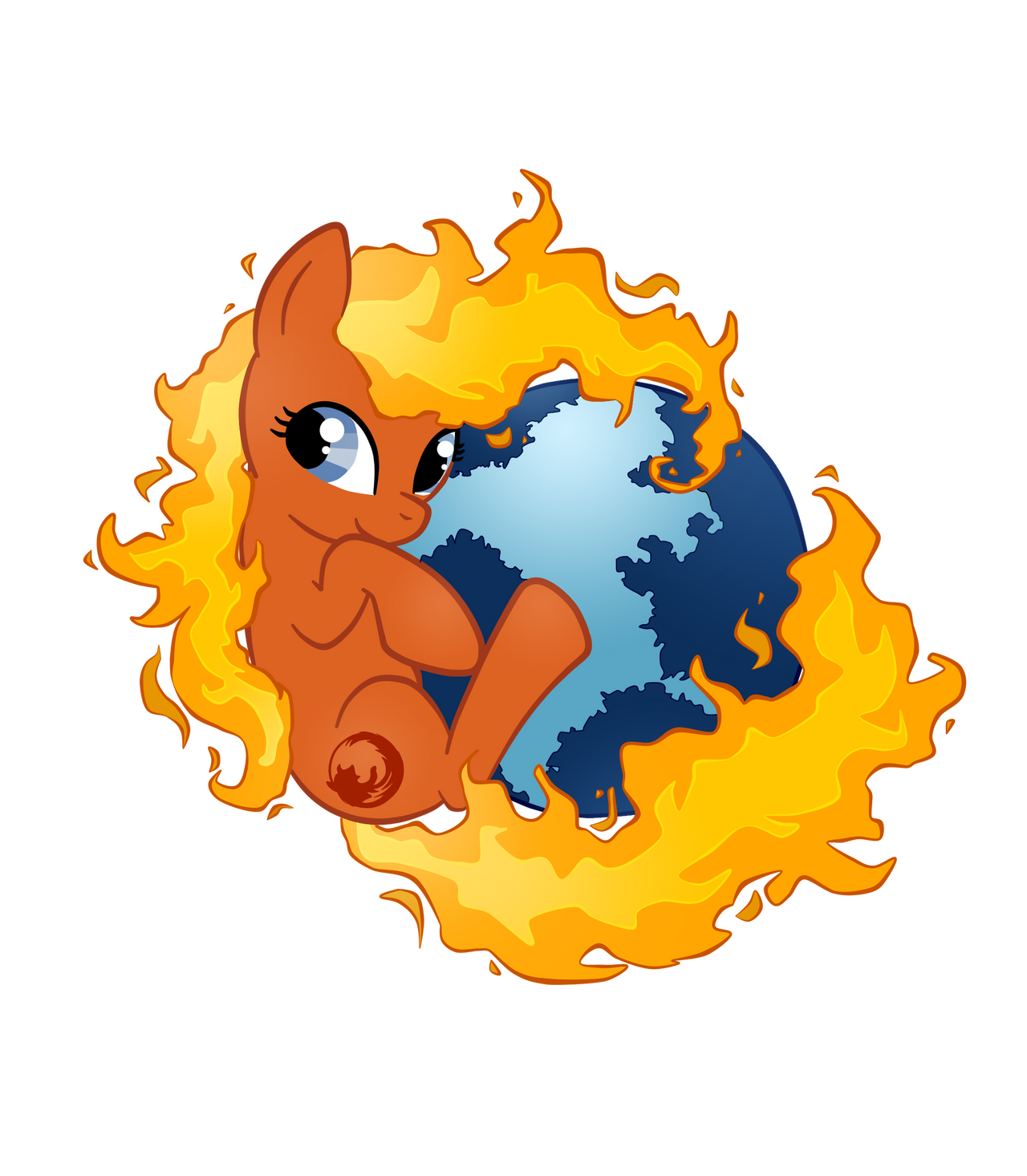 My Little Browser: Firefox by NoReasonToHope