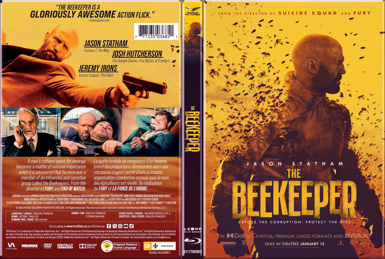 The Beekeeper (2024) DVD-Cover by Ameyo77 on DeviantArt