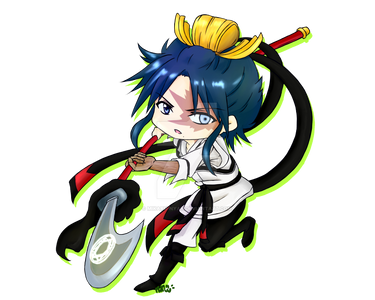 Hakuryuu Ren chibi