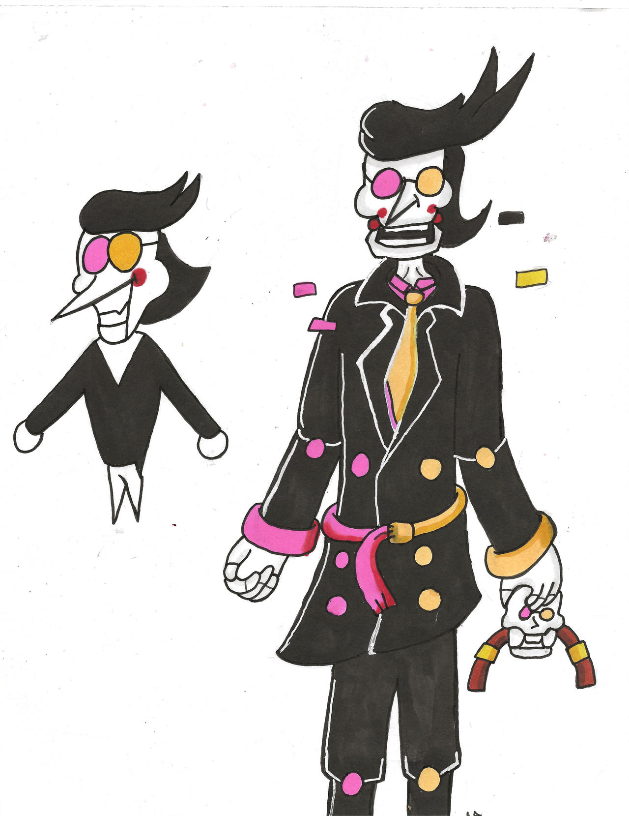 Spamton(my redesign) by Doctora01 on DeviantArt