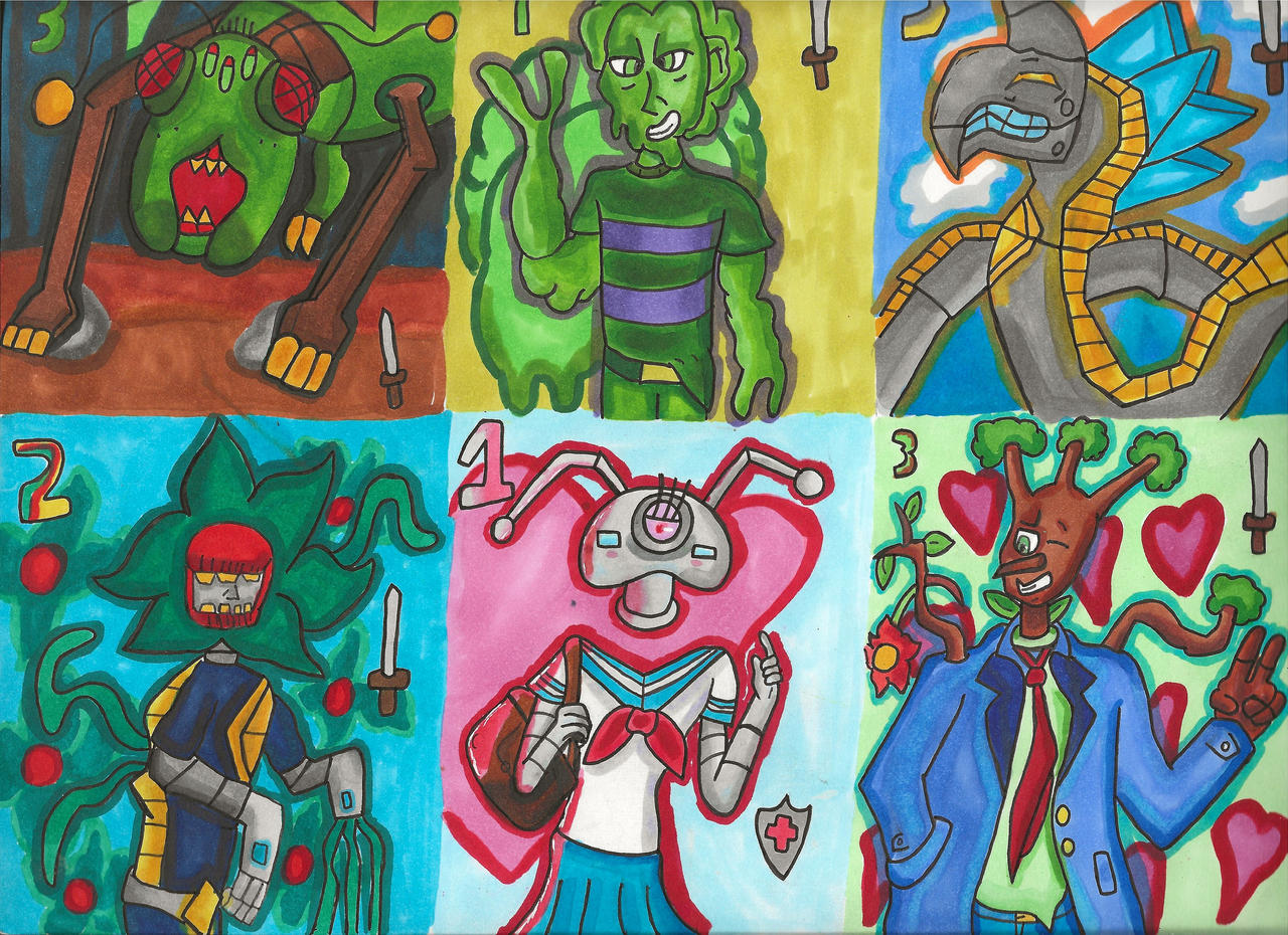 Multiversal warriors set 3 by Doctora01 on DeviantArt