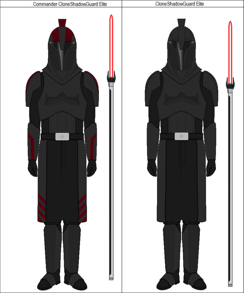 Shadow Guard Modle Clones Elite Shadow Guard by shadowwolfclonect on DeviantArt
