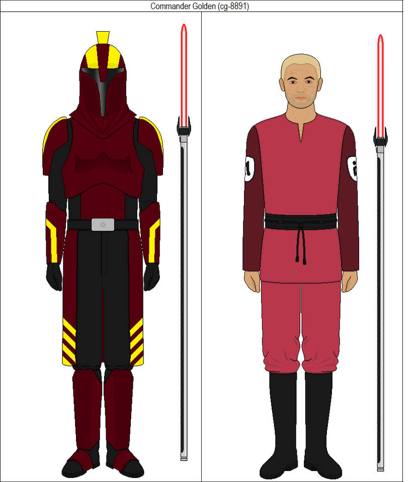 Commander Golden (CG-8891) by shadowwolfclonect on DeviantArt