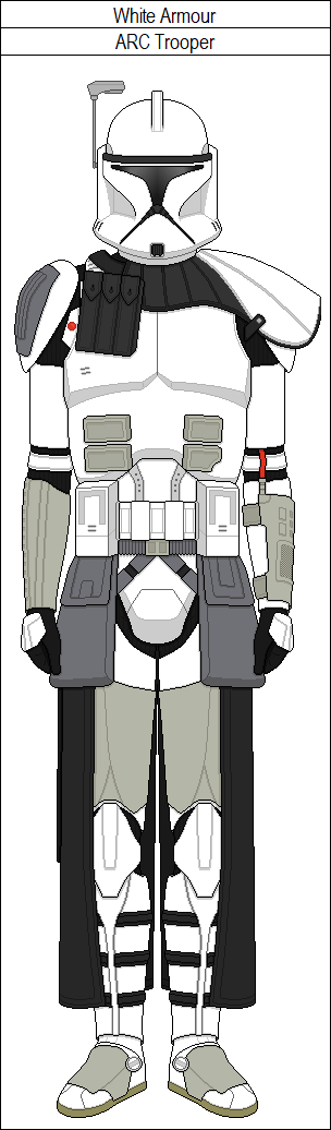 White clone discount trooper