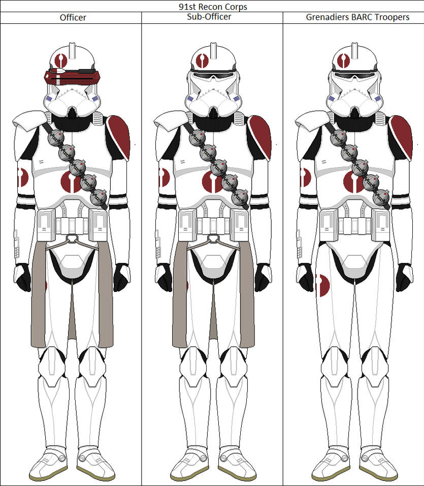 91st Recon Corps Grenade BARC Trooper by shadowwolfclonect on DeviantArt