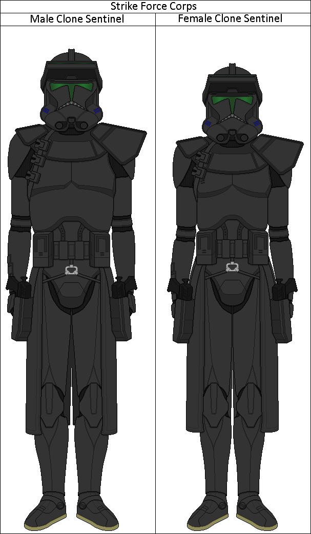 Sentinel Task Force Deviantart Clone Sentinel by shadowwolfclonect on DeviantArt