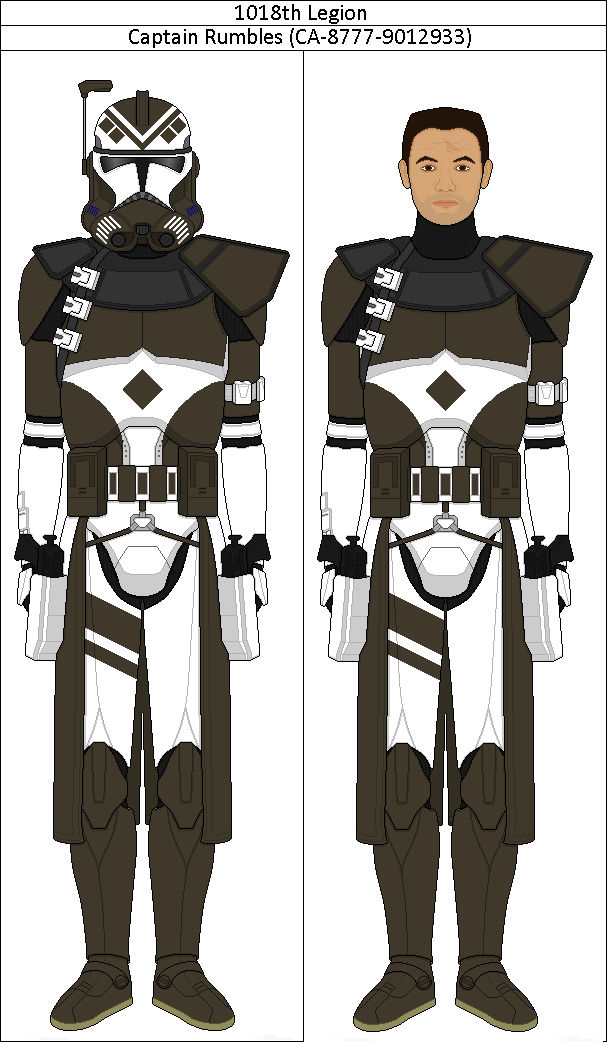 Captain Rumbles (CA-8777-9012933) by shadowwolfclonect on DeviantArt