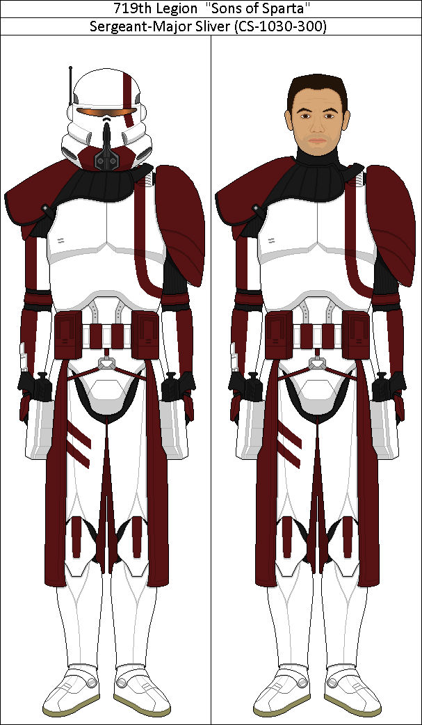 Sergeant-Major Sliver (CS-1030-300) by shadowwolfclonect on DeviantArt