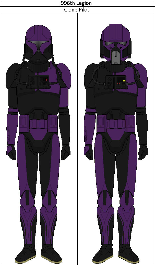 996th Legion Clone Pilot by shadowwolfclonect on DeviantArt
