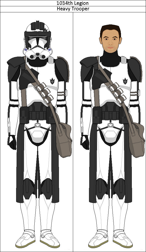 1034th Legion Heavy Trooper by shadowwolfclonect on DeviantArt