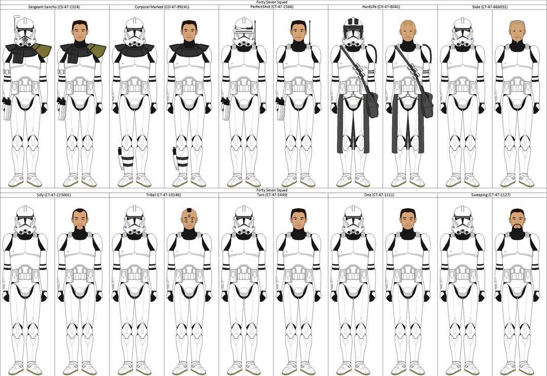 Forty Seven Squad by shadowwolfclonect on DeviantArt