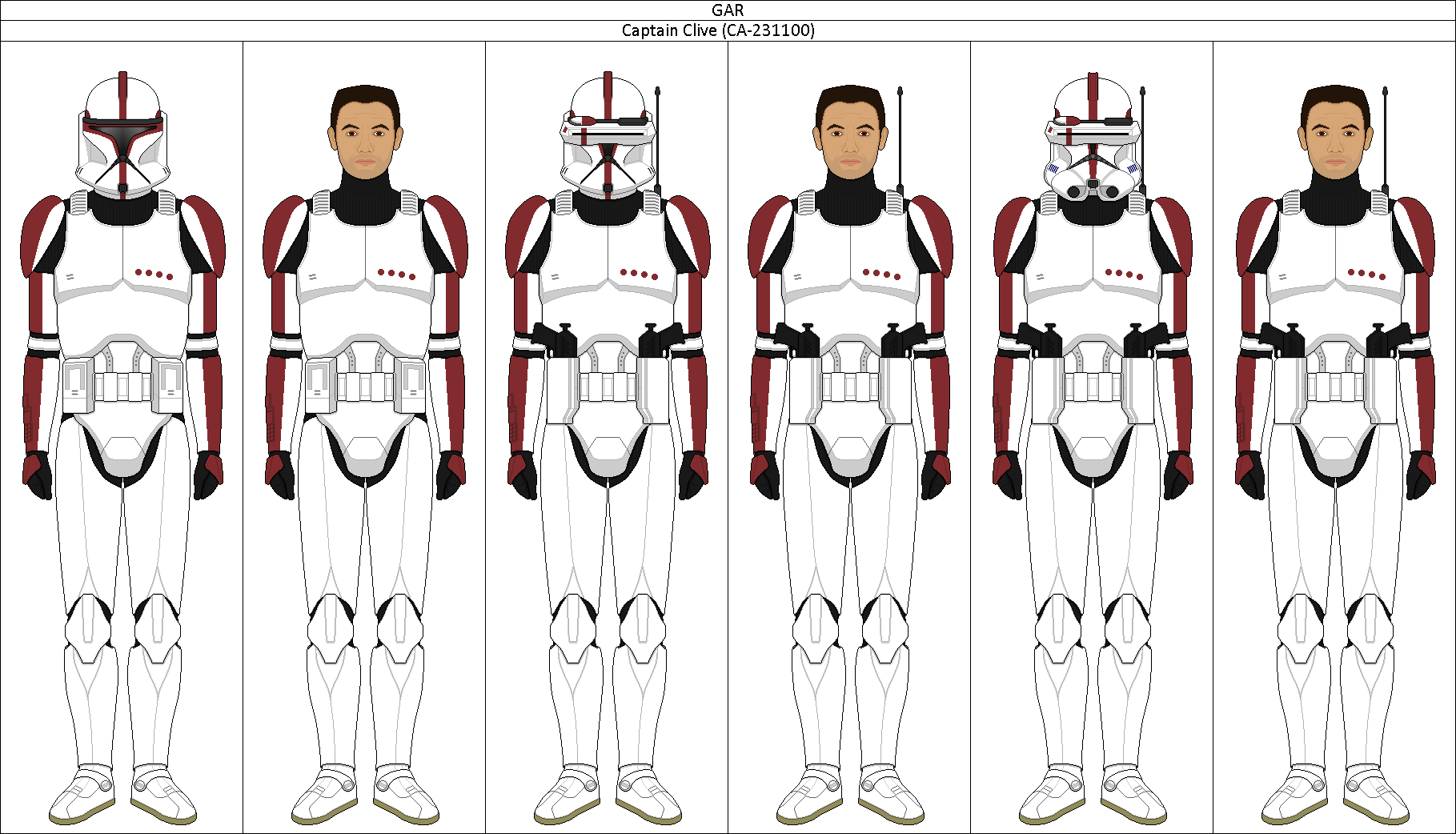 Captain Clive Captain Clive (CA-231100) by shadowwolfclonect on DeviantArt
