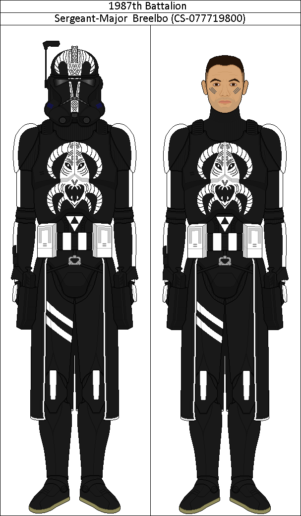 Sergeant-Major Breelbo (CS-077719800) by shadowwolfclonect on DeviantArt