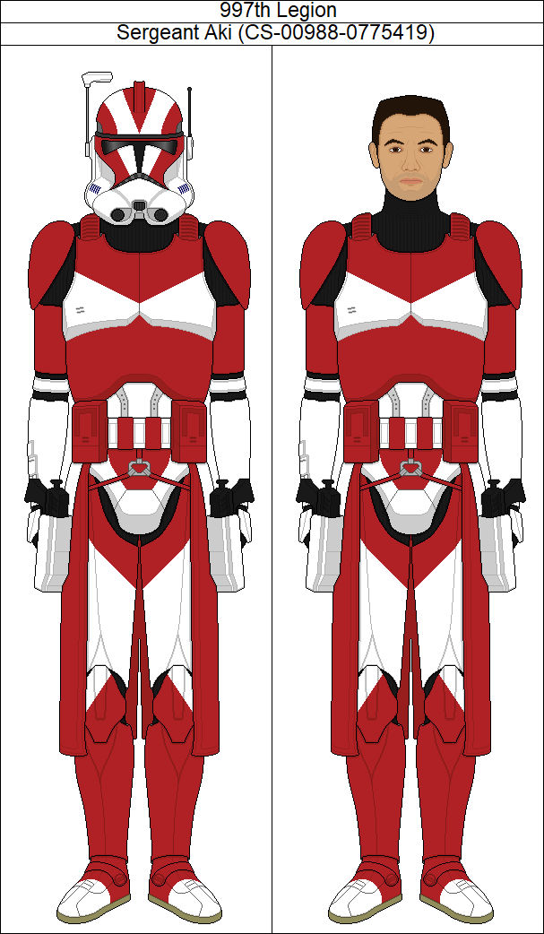 Sergeant Aki (CS-00988-0775419) by shadowwolfclonect on DeviantArt