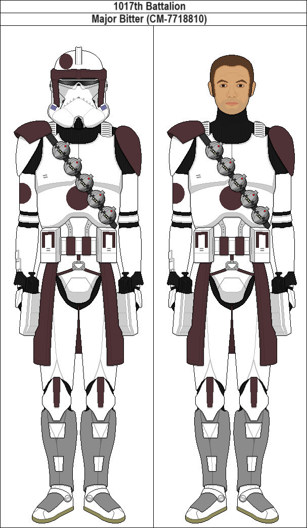 Major Bitter (CM-7718810) by shadowwolfclonect on DeviantArt