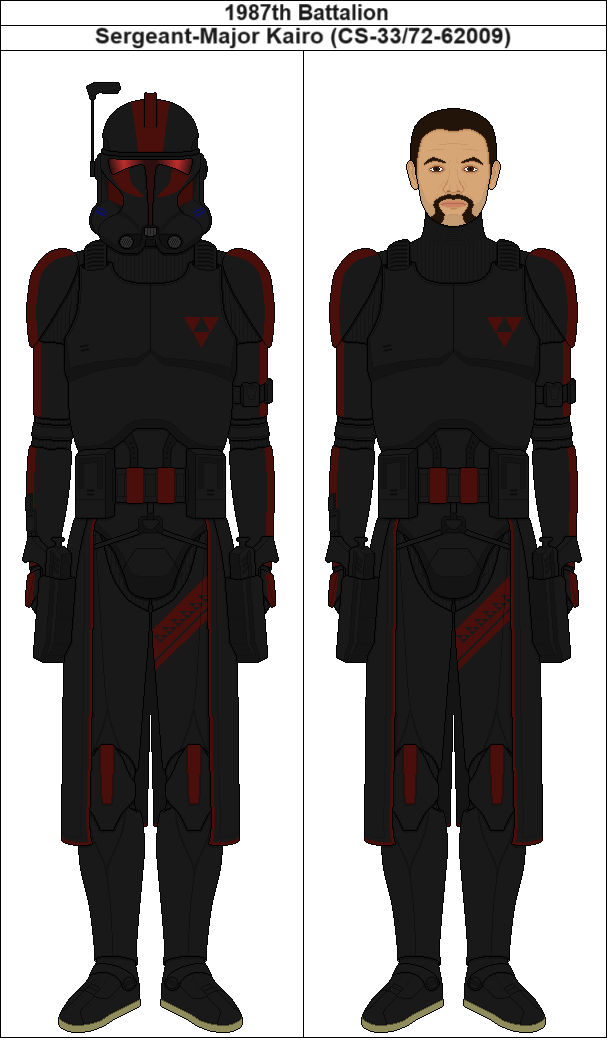 Sergeant-Major Kairo (CS-33 72-62009) by shadowwolfclonect on DeviantArt