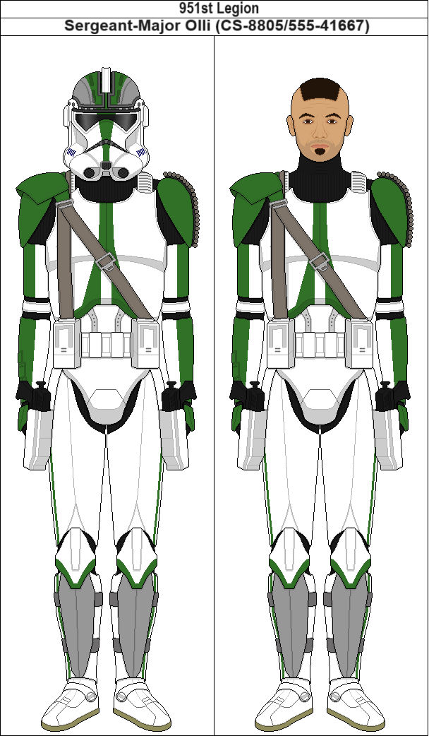 Sergeant-Major Olli (CS-8805 555-41667) by shadowwolfclonect on DeviantArt