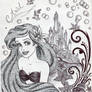 Monochrome Princess Ariel