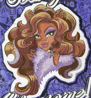 Clawdeen Wolf Mosaic