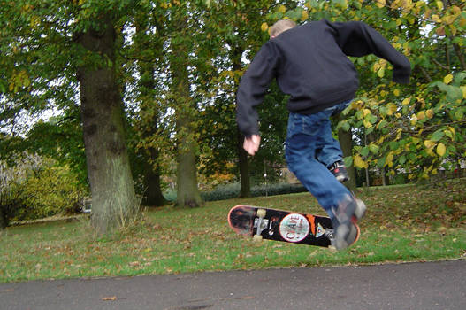 Me skateboarding