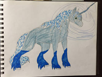 Junicorn - Callum as a unicorn by Wildgirl2000