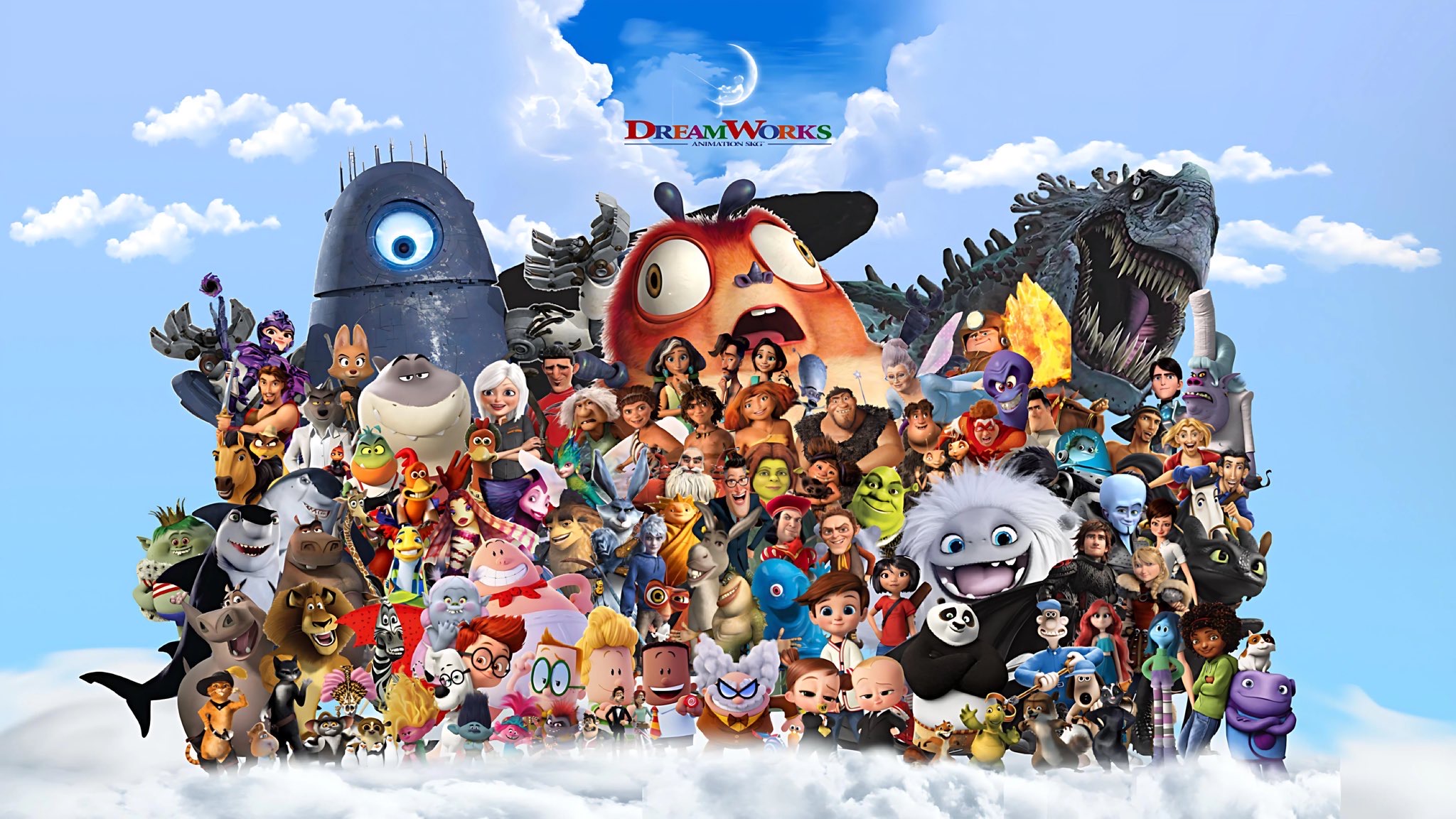 Dreamworks's Deviantart Happy 30th Anniversary To Dreamworks Animation by CD324035 on DeviantArt