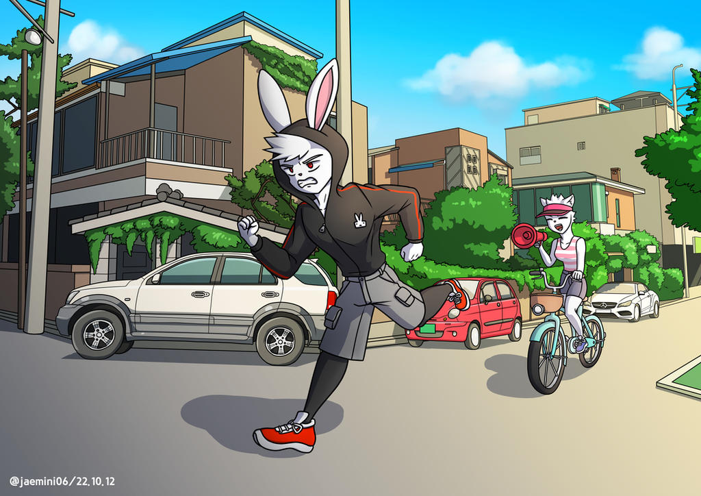 Deviantart Front View Running Running by JaeminL on DeviantArt