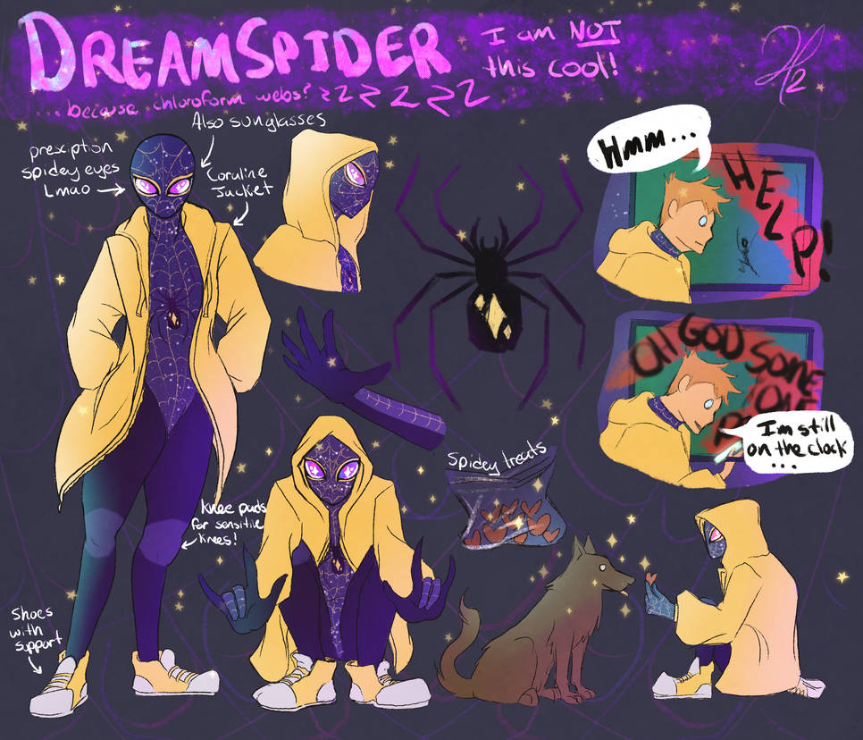 Spidersona (Wolf Spider) by AnomalousArtist on Newgrounds