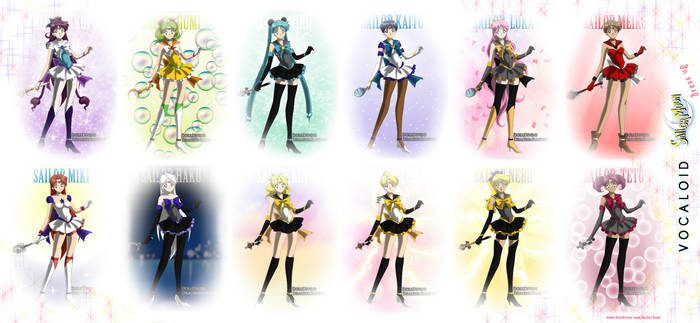 VOCALOID SailorMoon dress up