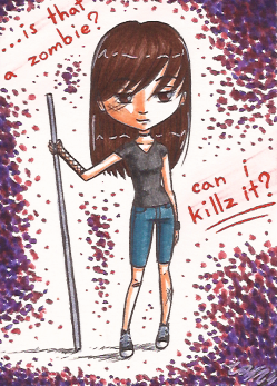 Art Card 05 - Sabrina by VickyViolet