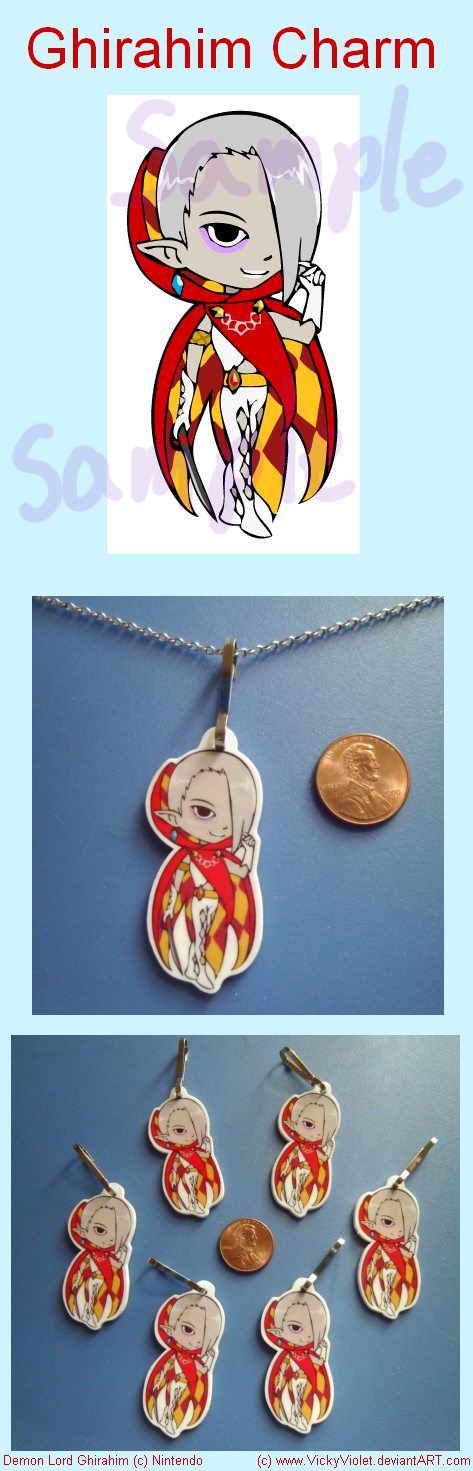 Ghirahim Charm by VickyViolet