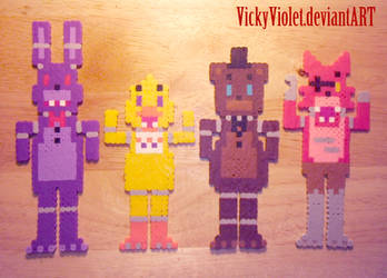 FNAF mini perlers