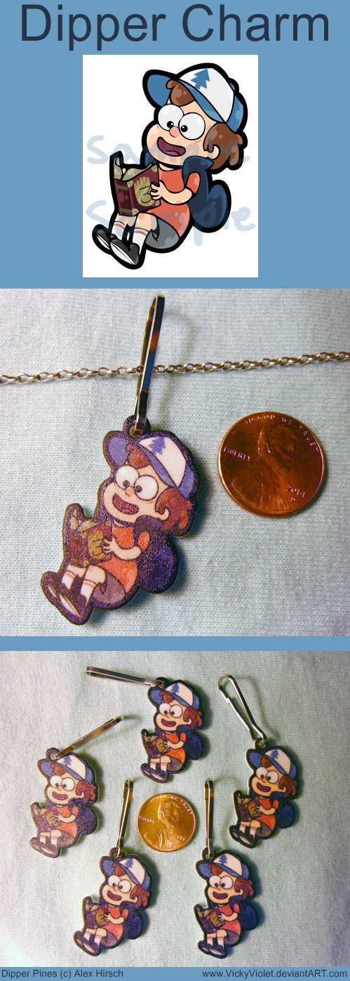 Dipper Charm by VickyViolet