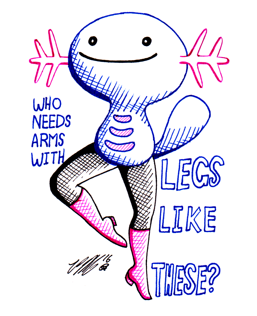 Wooper w/ Mettaton's Legs