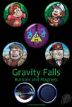Gravity Falls Set by VickyViolet