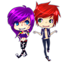 Chibi Commission - Moulin-Satine