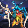 Samus Aran modelos x4