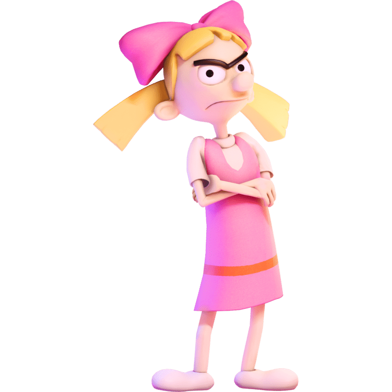 Helga Face Helga Full Body Render by smashPUG64 on DeviantArt
