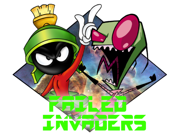 Marvin the Martian vs Invader Zim Sticker by smashPUG64 on DeviantArt Marvin the Martian vs Invader Zim Sticker by smashPUG64 on DeviantArt