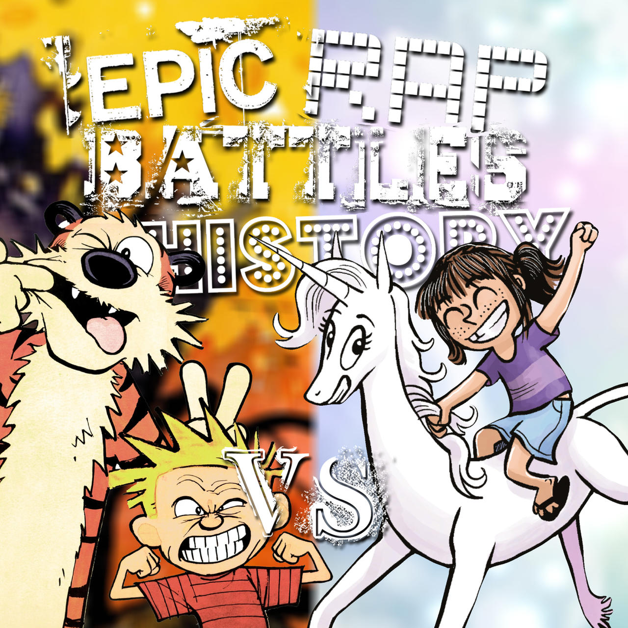 Deviantart Erb ERB: Calvin and Hobbes vs Phoebe and Her Unicorn by smashPUG64 on ...