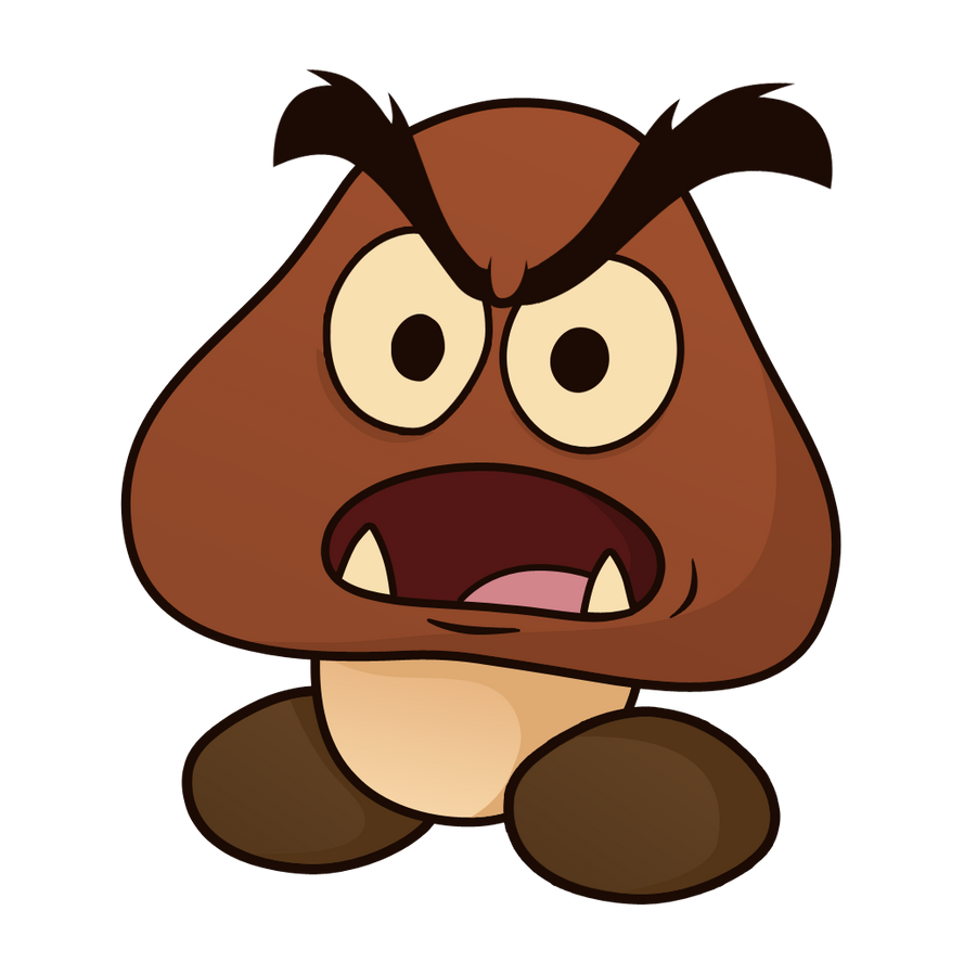Pudding Goomba TheLonelyGoomba Render by smashPUG64 on DeviantArt